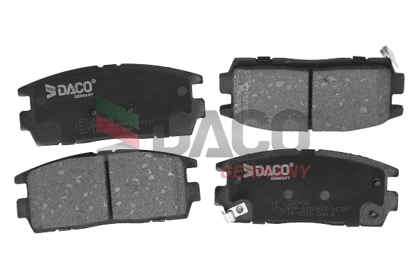 Brake Pad Set, disc brake (320406)