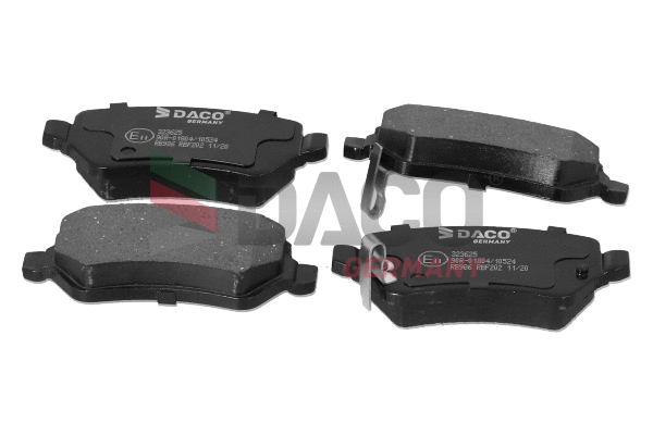 Brake Pad Set, disc brake (323625)