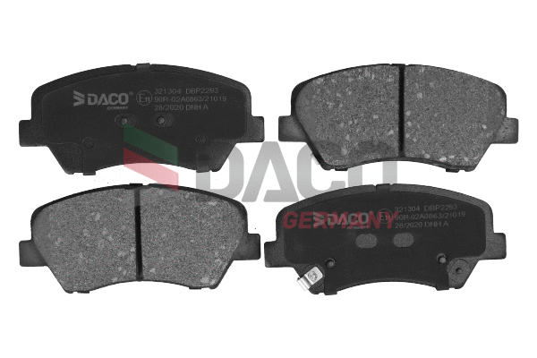Brake Pad Set, disc brake (321304)