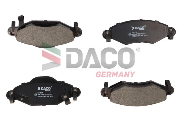 Brake Pad Set, disc brake (324570)