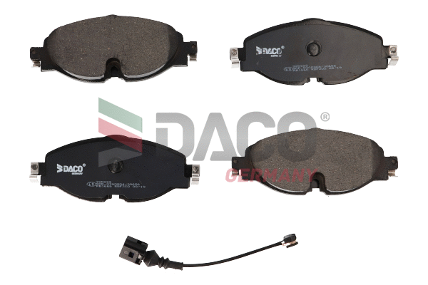 Brake Pad Set, disc brake (320222)