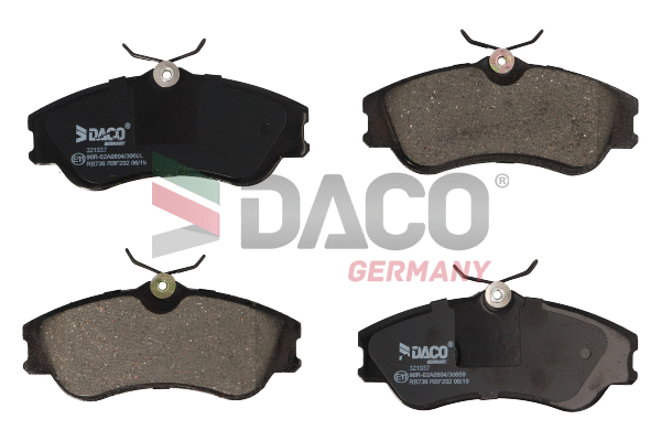 Brake Pad Set, disc brake (321937)