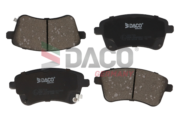 Brake Pad Set, disc brake (321729)