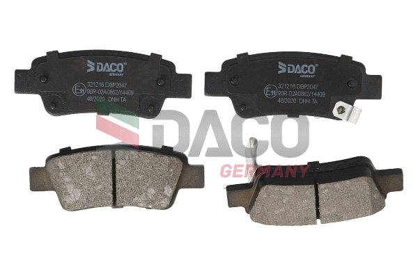 Brake Pad Set, disc brake (321216)