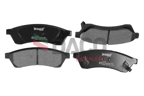 Brake Pad Set, disc brake (320408)