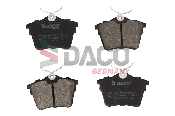 Brake Pad Set, disc brake (323745)