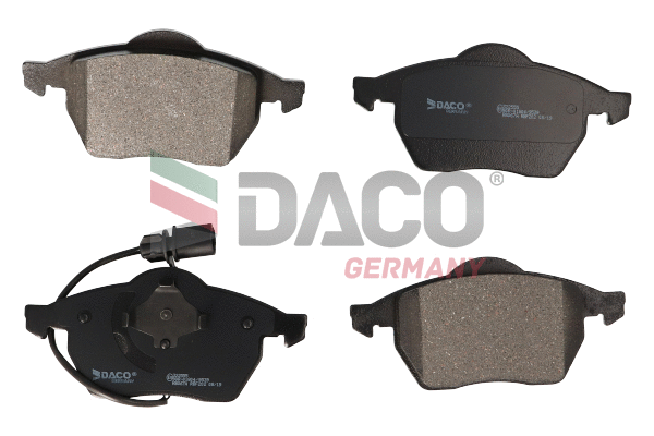 Brake Pad Set, disc brake (322555)