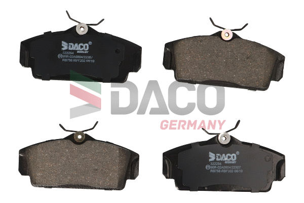 Brake Pad Set, disc brake (322254)