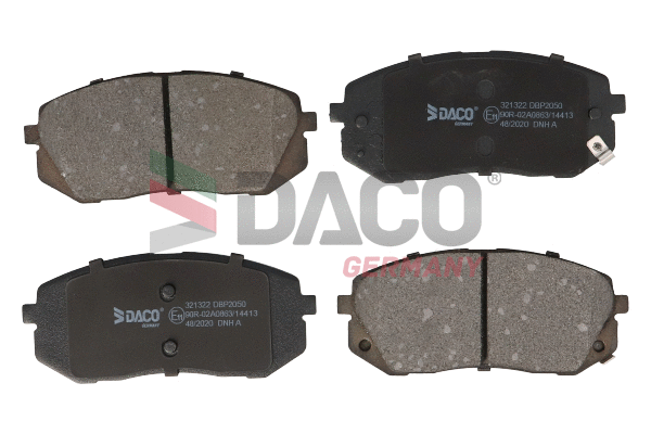 Brake Pad Set, disc brake (321322)