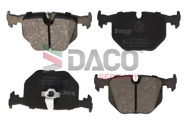 Brake Pad Set, disc brake (321518)