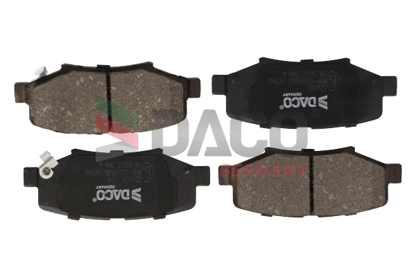 Brake Pad Set, disc brake (321601)