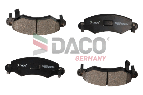 Brake Pad Set, disc brake (323623)