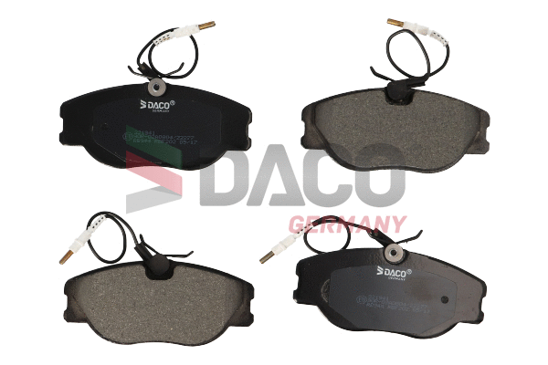 Brake Pad Set, disc brake (321941)