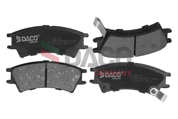 Brake Pad Set, disc brake (321318)