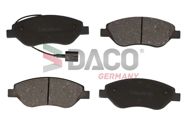Brake Pad Set, disc brake (322369)
