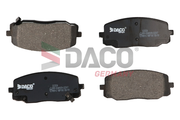Brake Pad Set, disc brake (323530)