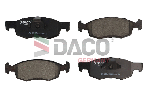 Brake Pad Set, disc brake (320702)