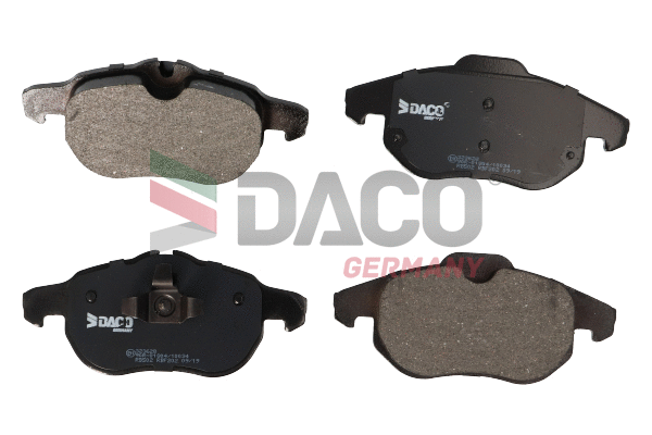Brake Pad Set, disc brake (323628)