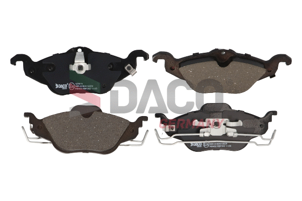 Brake Pad Set, disc brake (323618)