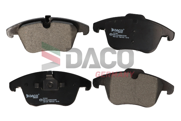 Brake Pad Set, disc brake (321501)