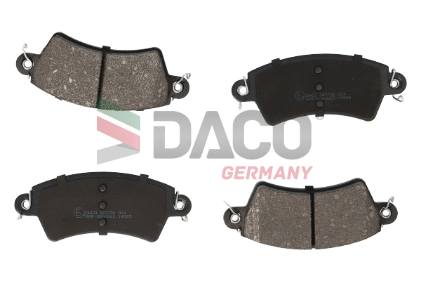 Brake Pad Set, disc brake (323736)