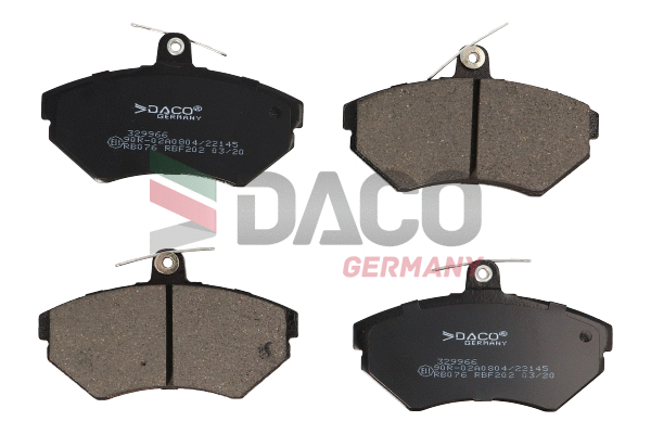 Brake Pad Set, disc brake (329966)