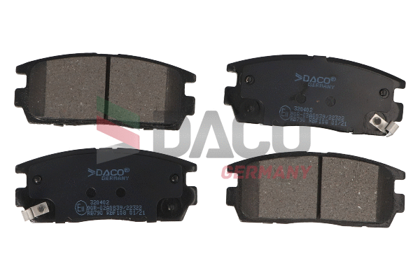 Brake Pad Set, disc brake (320402)