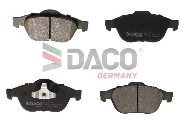 Brake Pad Set, disc brake (323035)