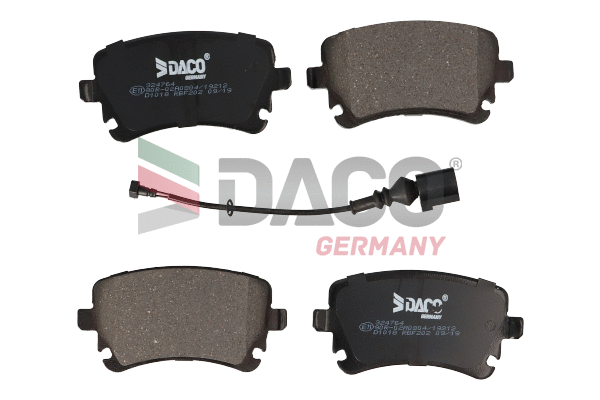 Brake Pad Set, disc brake (324764)