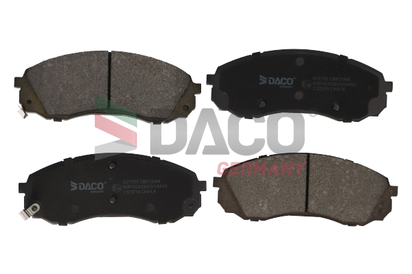 Brake Pad Set, disc brake (321703)