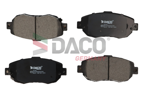 Brake Pad Set, disc brake (322103)