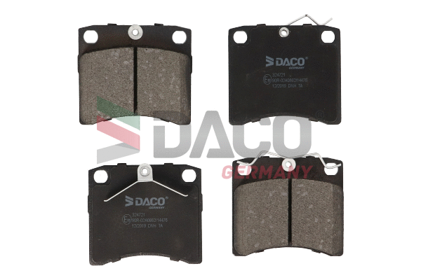 Brake Pad Set, disc brake (324721)