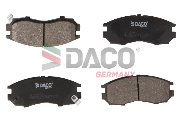 Brake Pad Set, disc brake (323020)