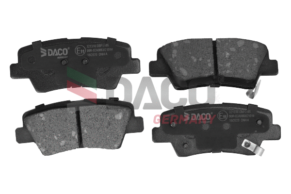 Brake Pad Set, disc brake (321316)