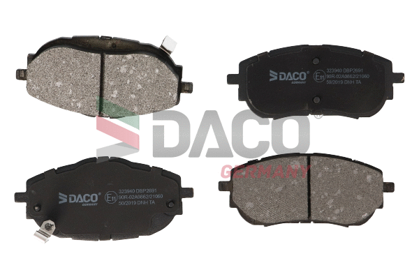 Brake Pad Set, disc brake (323940)