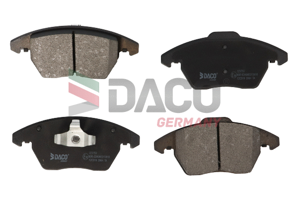 Brake Pad Set, disc brake (323753)