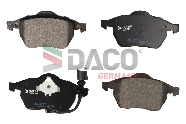 Brake Pad Set, disc brake (324757)