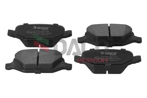 Brake Pad Set, disc brake (320105)