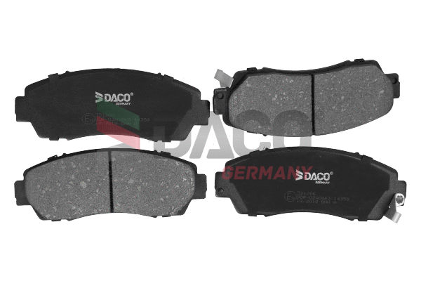 Brake Pad Set, disc brake (321206)