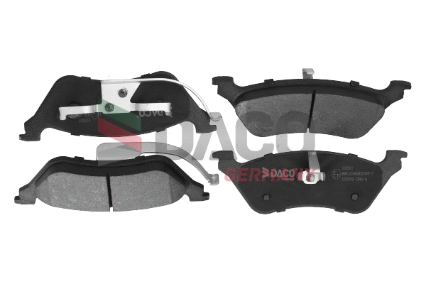 Brake Pad Set, disc brake (320501)