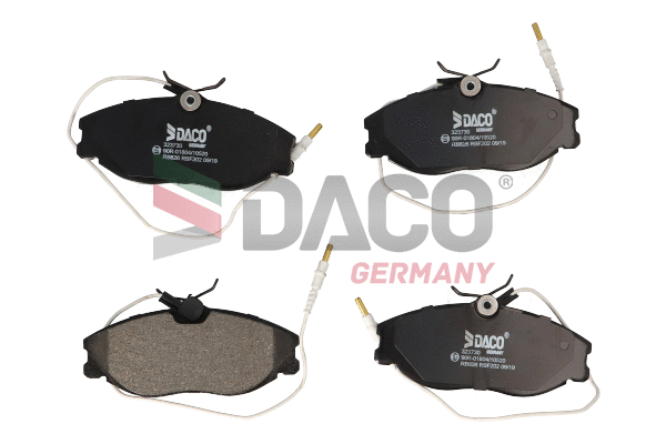 Brake Pad Set, disc brake (323730)