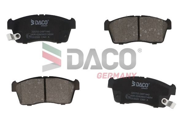 Brake Pad Set, disc brake (320703)