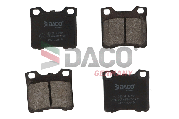 Brake Pad Set, disc brake (323731)