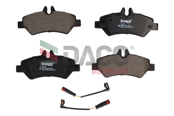 Brake Pad Set, disc brake (323361)