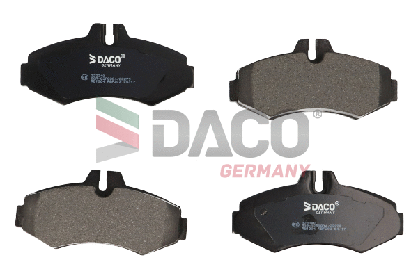 Brake Pad Set, disc brake (323340)