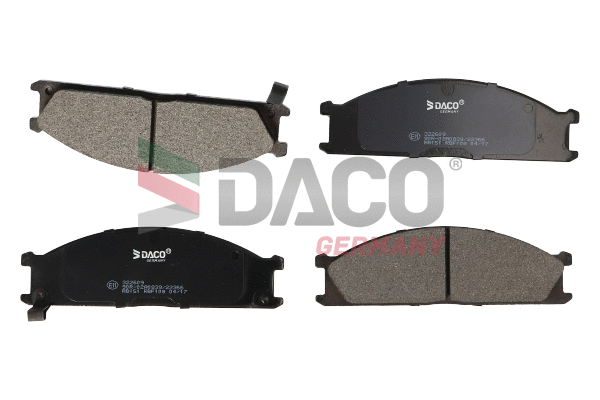Brake Pad Set, disc brake (322609)