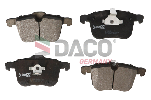 Brake Pad Set, disc brake (322721)