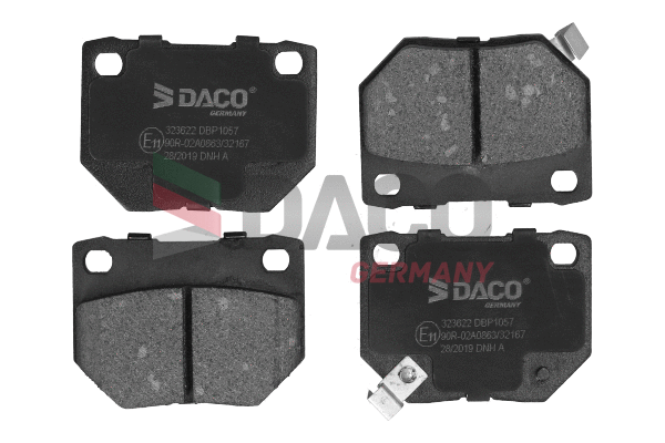 Brake Pad Set, disc brake (323622)