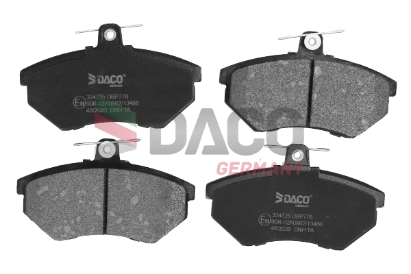 Brake Pad Set, disc brake (324725)