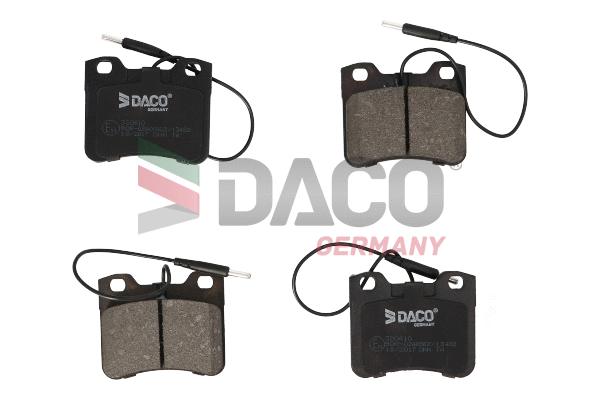 Brake Pad Set, disc brake (320610)